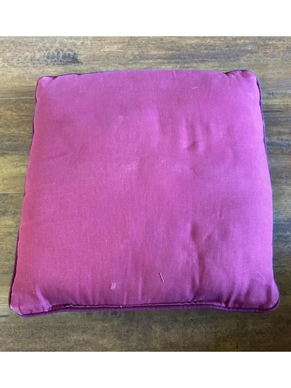 Decorative Square Throw Pillow with Holiday Pattern